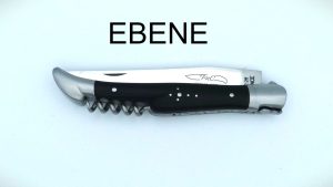 LAGUIOLE 2 PCES EBENE