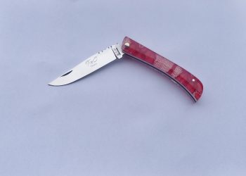 The knife comes with a leather sheath (brown or black) stamped TMC. - Image 4