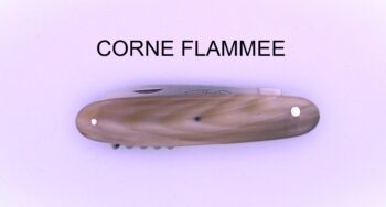 NAVETTE 2 PCES CORNE FLAMMEE
