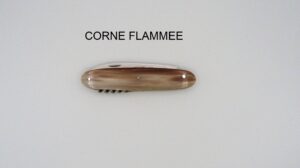 NAVETTE 2 PCES CORNE FLAMMEE