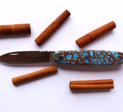 NAVETTE 1 P CANNELLE BLEU